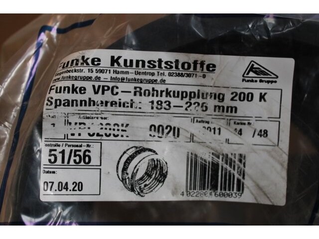 Vpc-buiskoppeling (183mm tot 226mm) - afbeelding 4 van  4