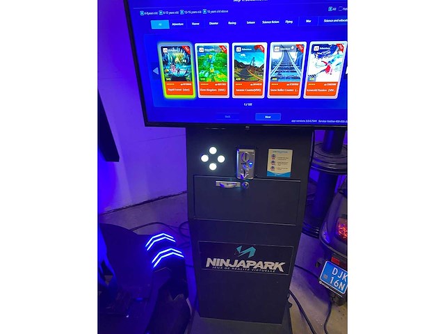 Vr gaming - eagle flight - virtual reality arcade - 2016 - afbeelding 4 van  4