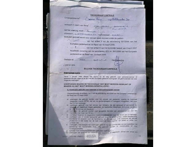 Vrachtauto - vuilniswagen - afbeelding 3 van  20