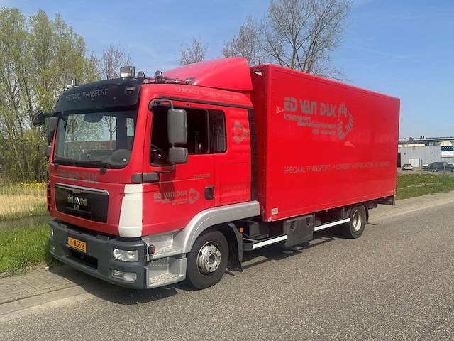 Vrachtwagen bakwagen man tgl 12.250 4x2 bl diesel 251pk 2011 - afbeelding 1 van  1