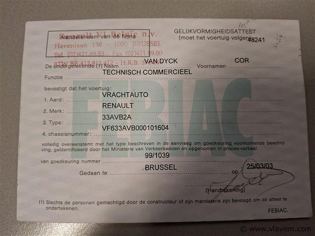 Vrachtwagen botsabsorbeerder - afbeelding 2 van  11