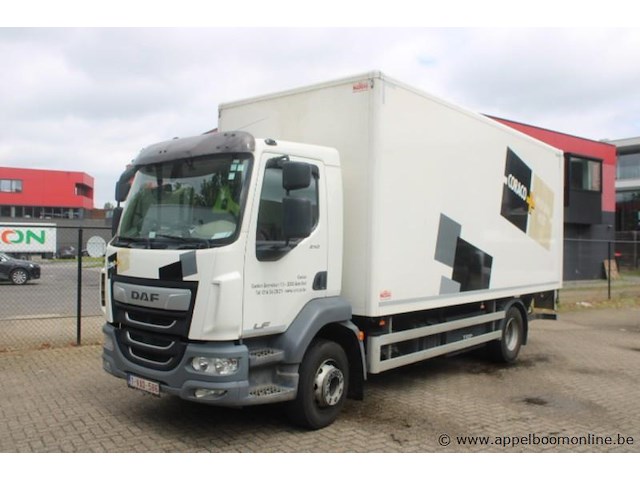 Vrachtwagen daf, lf 210 fa, xlrael2500l476770, 1e insch 31/08/2018, 4500cm³, 157kw, diesel, euro 6, 337585km, inschrijvingsbewijs deel i en ii, keuringsbewijs (geldig tot 04/09/2026), gelijkvormigheidsattest, identificatieverslag - afbeelding 1 van  20