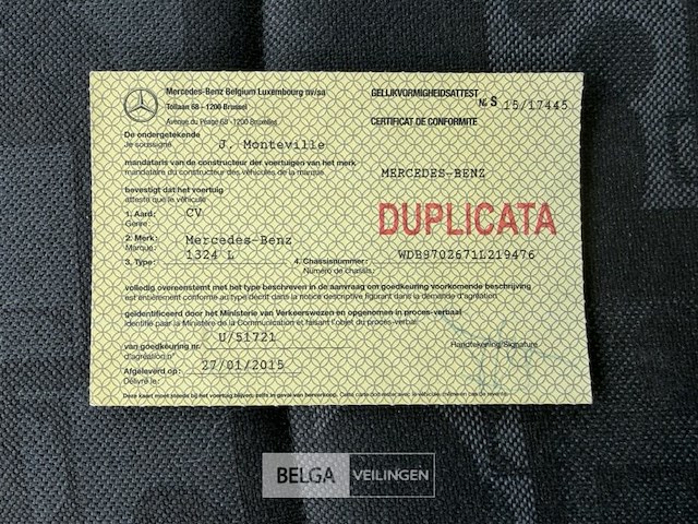 Vrachtwagen mercedes atego - afbeelding 38 van  44