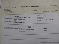 Vrachtwagen mercedes-benz, antos, wdb9630031l815431, 1e insch 18/12/2013, 10677cm³, 240kw, diesel, euro vi, 741 867km, kentekenbewijs deel i + ii, gelijkvormigheidsattest, keuring geldig tot 14/09/26, identificatieverslag - afbeelding 9 van  19
