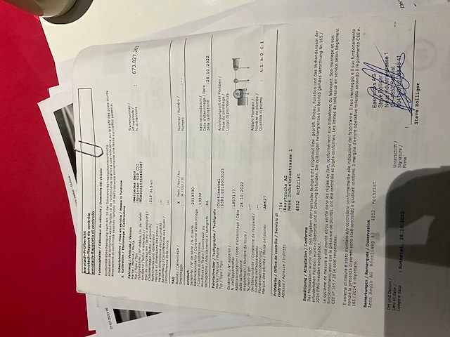 Vrachtwagen mercedes+ oplegger ackermann - afbeelding 32 van  39