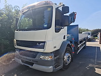 Vrachtwagen platte laadbak daf ae55 lf5-19 diesel 2008 (marge) - afbeelding 1 van  1