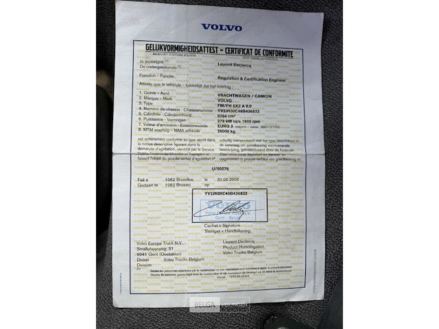 Vrachtwagen volvo - afbeelding 10 van  28
