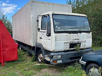 Vrachtwagen (zonder boorddocumenten en zonder sleutel) wrak - locatie: gemelsloweg 7, 3680 maaseik