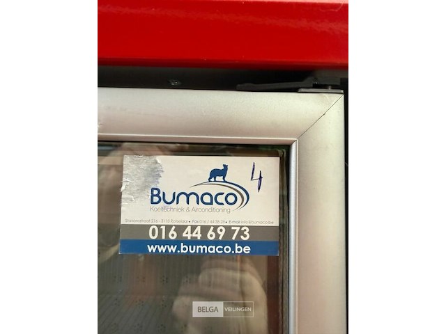 Vries-koelcel vitrine - afm b167 x d95 x h225 cm - afbeelding 2 van  17