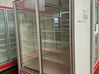 Vries-koelcel vitrine - afm b167 x d95 x h225 cm