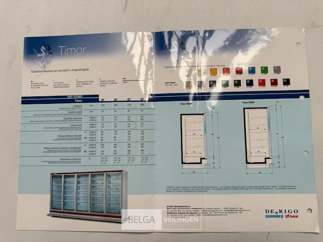 Vries-koelcel vitrine - afm b167 x d95 x h225 cm - afbeelding 14 van  17