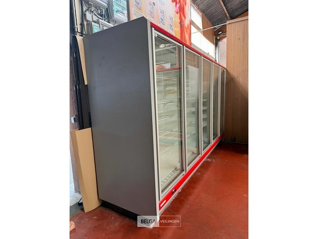 Vries-koelcel vitrine - afm b400 x d95 x h225 cm - afbeelding 1 van  11