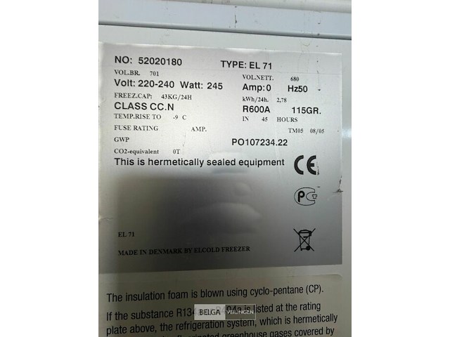 Vrieskist elcold - afbeelding 4 van  5