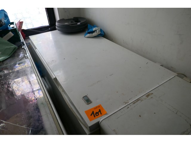 Vrieskist met bevroren voedingswaren deel 2 - afbeelding 1 van  2