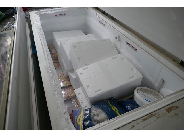 Vrieskist met bevroren voedingswaren deel 2 - afbeelding 2 van  2