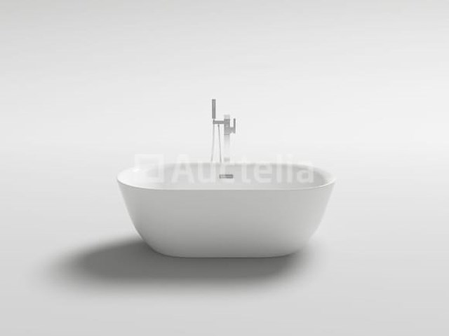 Vrijstaand bad wit - 170x80x60cm - incl. drain & sifon - afbeelding 4 van  4