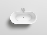 Vrijstaand bad wit - 170x80x60cm - incl. drain & sifon - afbeelding 3 van  4