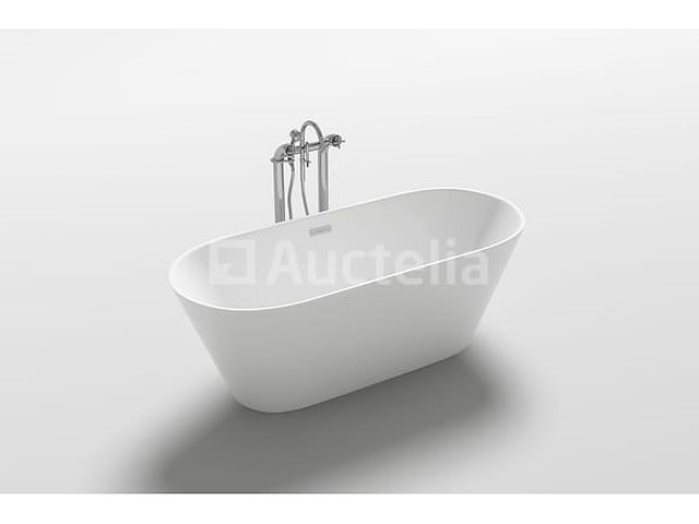 Vrijstaand bad wit - 170x80x60cm - incl. pop up drain & sifon - afbeelding 2 van  4
