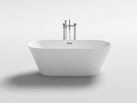 Vrijstaand bad wit - 170x80x60cm - incl. pop up drain & sifon - afbeelding 2 van  4