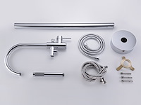 Vrijstaande badkraan - chrome - afbeelding 5 van  7