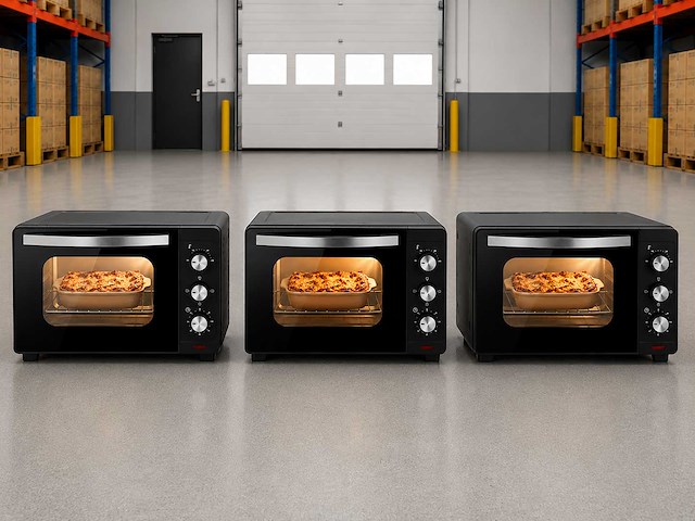 Vrijstaande oven (3x) - afbeelding 1 van  7