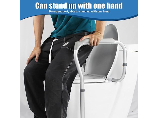 Vrijstaande toiletveiligheidsbeugel - afbeelding 4 van  4