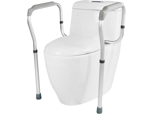 Vrijstaande toiletveiligheidsbeugel - afbeelding 1 van  4