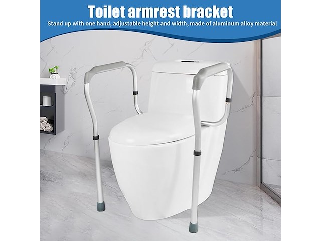 Vrijstaande toiletveiligheidsbeugel - afbeelding 3 van  4