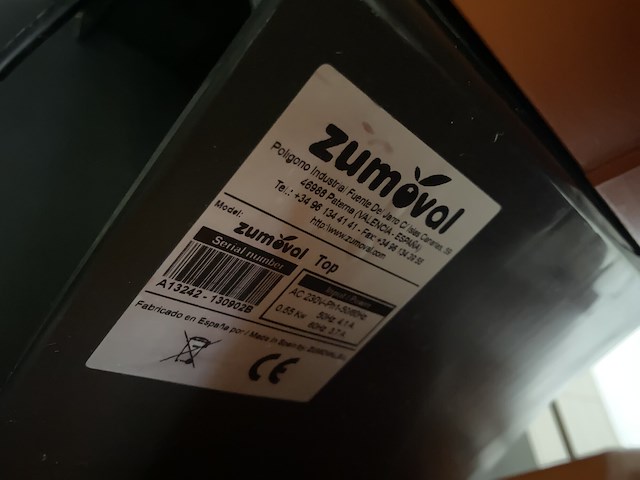 Vruchtenpers zumoval - afbeelding 3 van  4