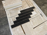 Vtwonen marrakesh antraciet mat wandtegel 6,5x40 cm 11,13 m² - afbeelding 1 van  7