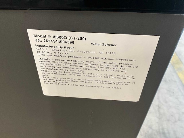 Vuerto proseries 1 waterontharder - afbeelding 5 van  6