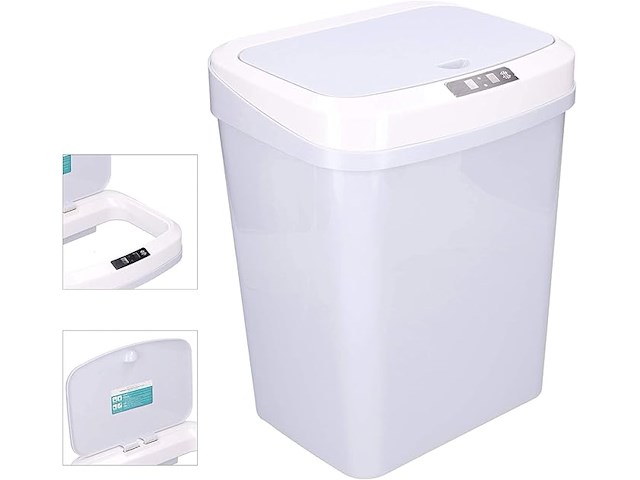 Vuilnisbak met automatische sensor (15 liter) - afbeelding 4 van  4