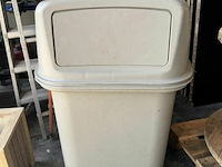 Vuilnisemmer groot met push-deksel - afbeelding 1 van  2