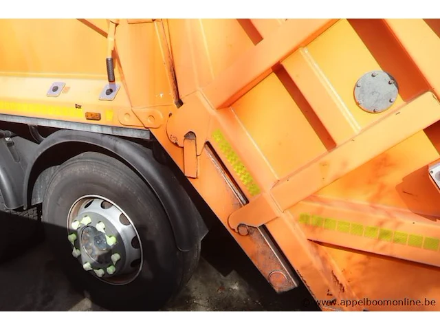 Vuilnisvrachtwagen iveco stralis pusher 4000, datum 1ste inschr 29/10/2014, chassis nr wjme2nnhc60c29556, diesel, euro vi, km-stand laatste keuring 115626, ttm 27000kg, schade rondom - afbeelding 2 van  22