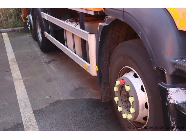 Vuilnisvrachtwagen iveco stralis pusher 4000, datum 1ste inschr 29/10/2014, chassis nr wjme2nnhc60c29556, diesel, euro vi, km-stand laatste keuring 115626, ttm 27000kg, schade rondom - afbeelding 5 van  22