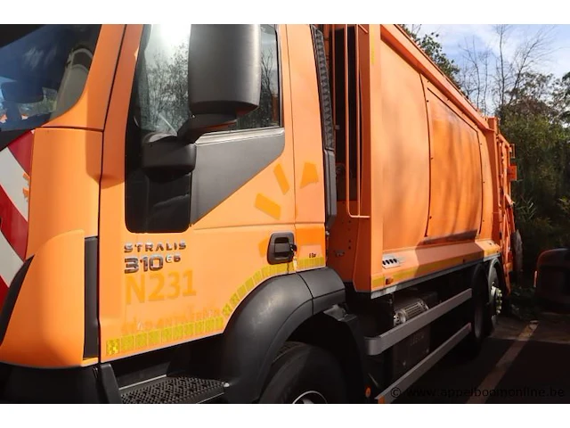 Vuilnisvrachtwagen iveco stralis pusher 4000, datum 1ste inschr 29/10/2014, chassis nr wjme2nnhc60c29556, diesel, euro vi, km-stand laatste keuring 115626, ttm 27000kg, schade rondom - afbeelding 16 van  22