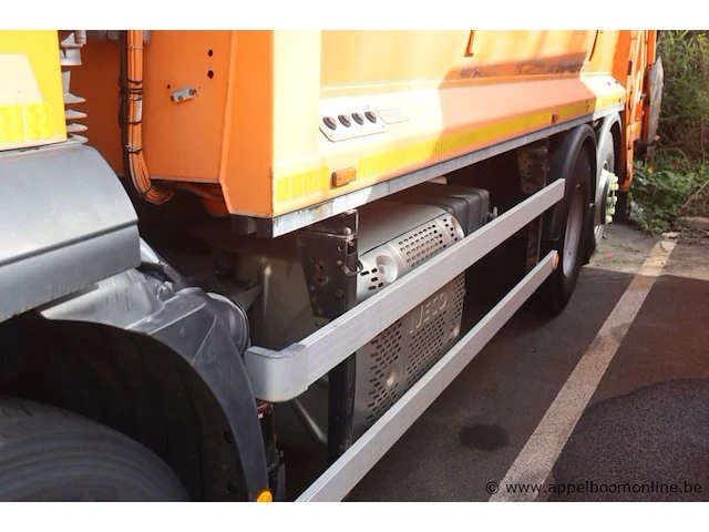 Vuilnisvrachtwagen iveco stralis pusher 4000, datum 1ste inschr 29/10/2014, chassis nr wjme2nnhc60c29556, diesel, euro vi, km-stand laatste keuring 115626, ttm 27000kg, schade rondom - afbeelding 21 van  22