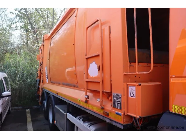 Vuilnisvrachtwagen iveco stralis pusher 4000, datum 1ste inschr 8/11/2015, chassis nr wjme2nnhc60c295690, diesel, euro vi, km-stand laatste keuring 105,528, ttm 27000kg, schade rondom - afbeelding 12 van  17