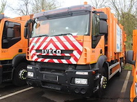 Vuilniswagen iveco ad260s31, datum 1ste inschrijving 24/1/2012, chassisnummer wjme2nnh40c242896, km-stabd laatste keuring 109.745, euro eev