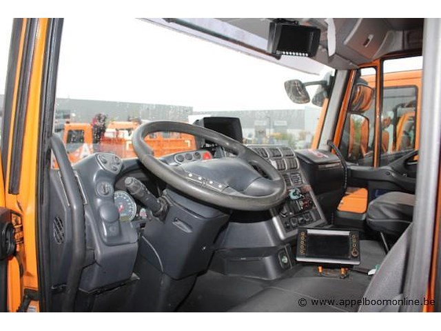 Vuilniswagen iveco ad260s31, datum 1ste inschrijving 24/1/2012, chassisnummer wjme2nnh40c242896, km-stabd laatste keuring 109.745, euro eev - afbeelding 12 van  14