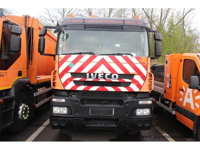 Vuilniswagen iveco ad260s31, datum 1ste inschrijving 24/1/2012, chassisnummer wjme2nnh40c242896, km-stabd laatste keuring 109.745, euro eev - afbeelding 6 van  13