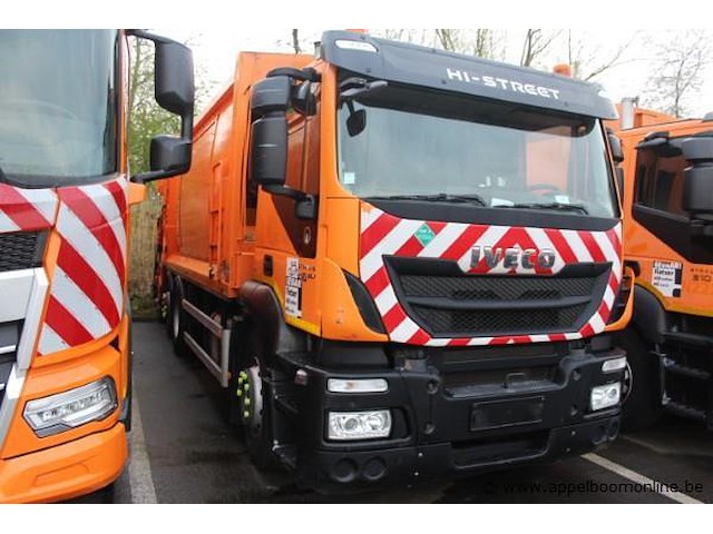 Vuilniswagen iveco ad260sy, datum 1ste inschrijving 20/1/2014, chassisnummer wjme2nnh40c277573, euro eev, km-stand laatste euring 147.533 - afbeelding 8 van  14