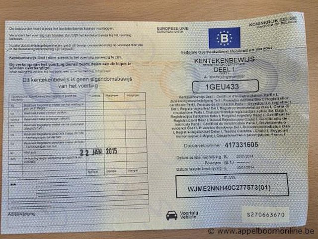 Vuilniswagen iveco ad260sy, datum 1ste inschrijving 20/1/2014, chassisnummer wjme2nnh40c277573, euro eev, km-stand laatste euring 147.533 - afbeelding 12 van  14