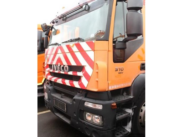 Vuilniswagen iveco stralis, datum 1ste inschrijving 11/9/2012, chassisnummer wjme2nnh40c250840, diesel, km-stand laatste keuring 134.620, euro v - afbeelding 1 van  9