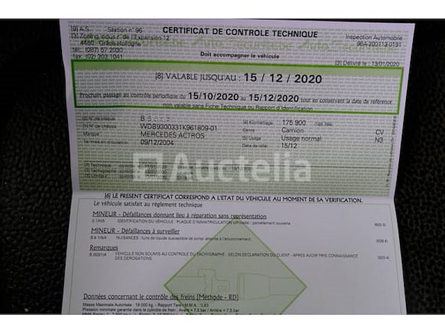 Vuilniswagen mercedes-benz actros 1832 (2004-175.900 km-vin:wdb9300331k961809) - afbeelding 10 van  37