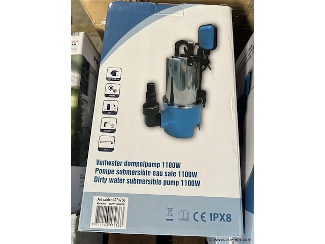 Vuilwater dompelpomp 1100w - afbeelding 1 van  1