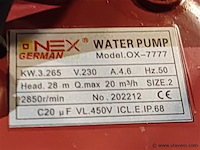 Vuilwater dompelpomp 20m3/uur - afbeelding 6 van  8