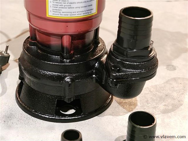 Vuilwater dompelpomp 20m3/uur - afbeelding 10 van  10