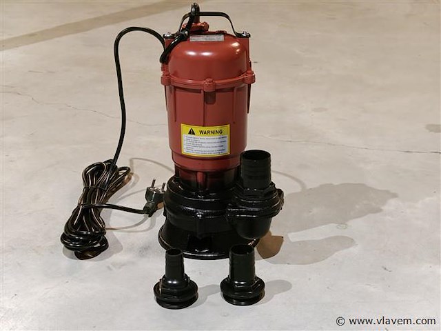 Vuilwater dompelpomp 20m3/uur - afbeelding 1 van  10