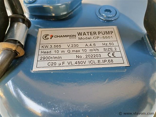 Vuilwater dompelpomp - afbeelding 2 van  5